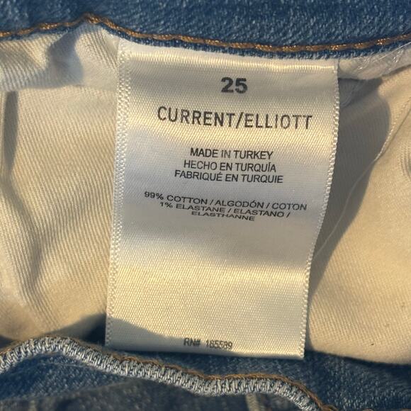 Current Elliott Wide Leg Carpenter Jeans - size 25 - Picture 4 of 7